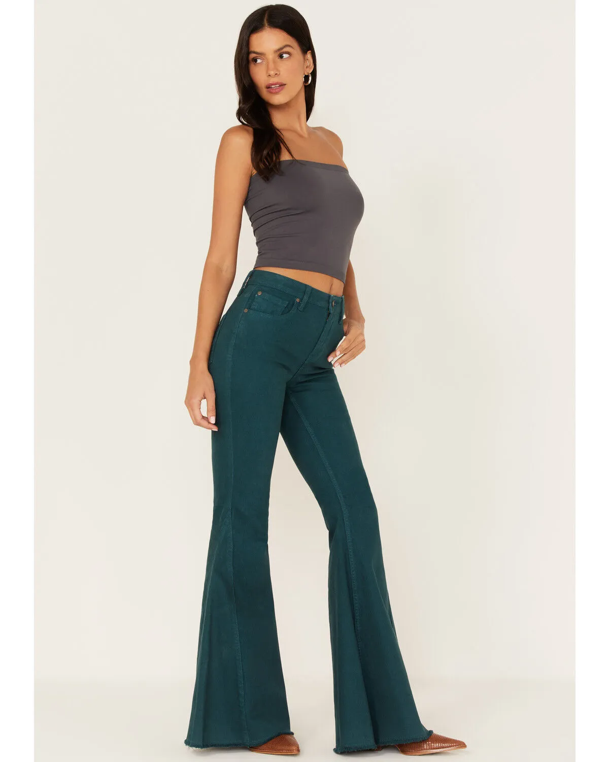 Product Name:  Shyanne Women's High Rise Super Flare Jeans