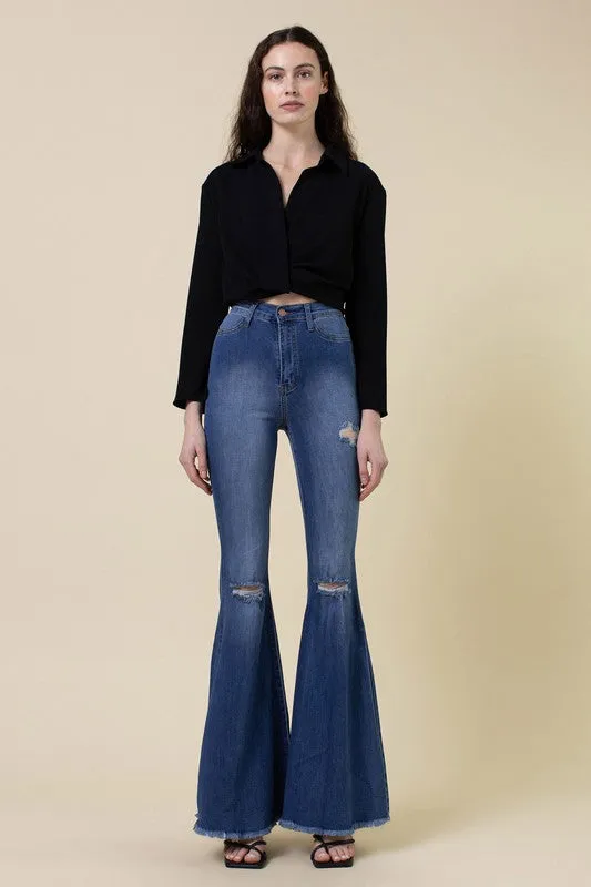 Rolling Deep High Rise Flare Jeans (DS) FG VM