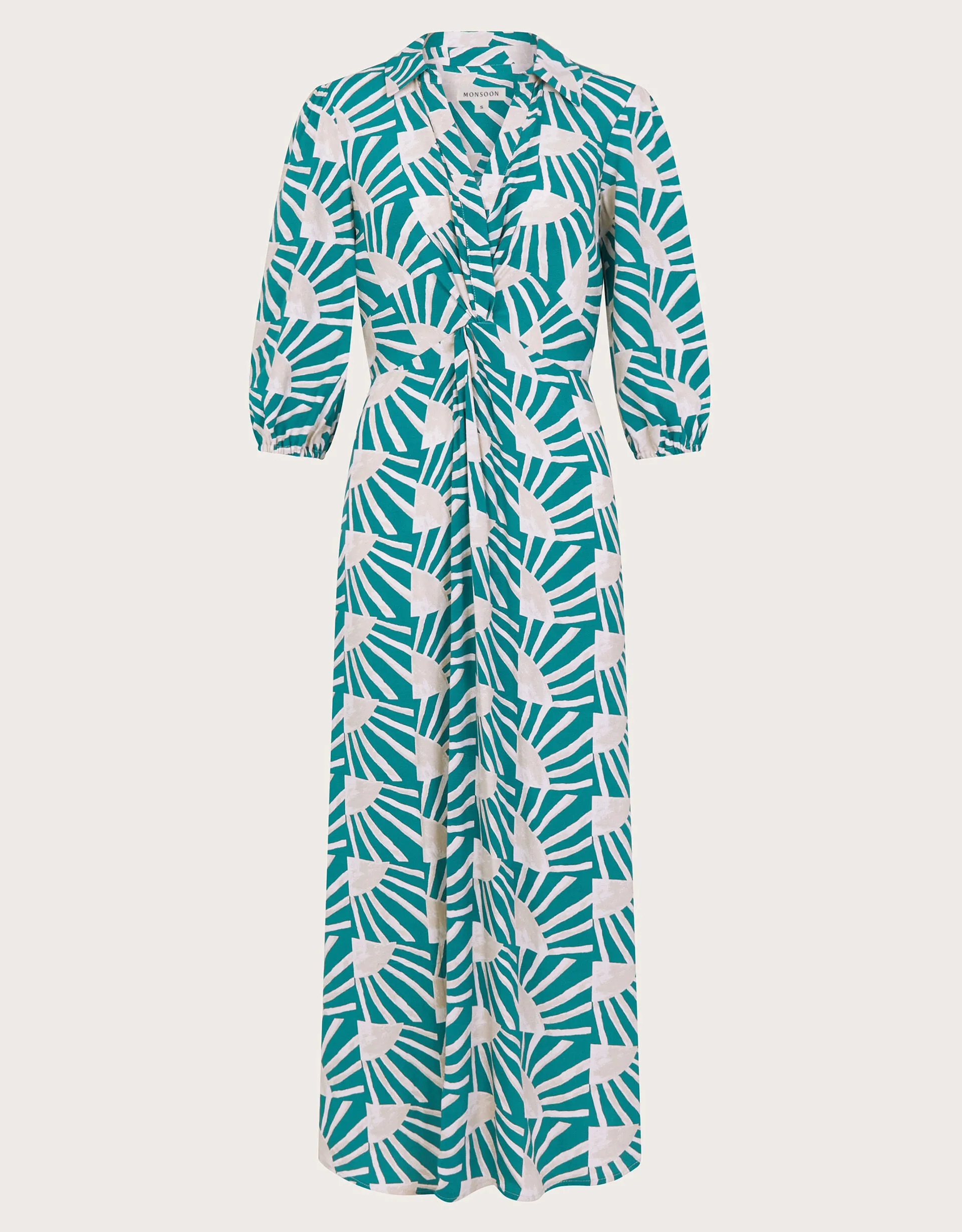 Rosanna Midi Dress Teal