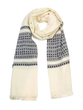 San Pedro Pashmina Scarf Grey Natural 