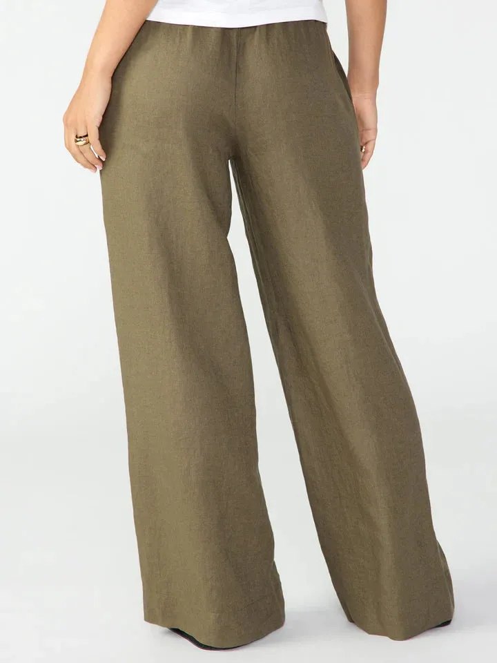 Sanctuary Smocked Wide Leg Pant