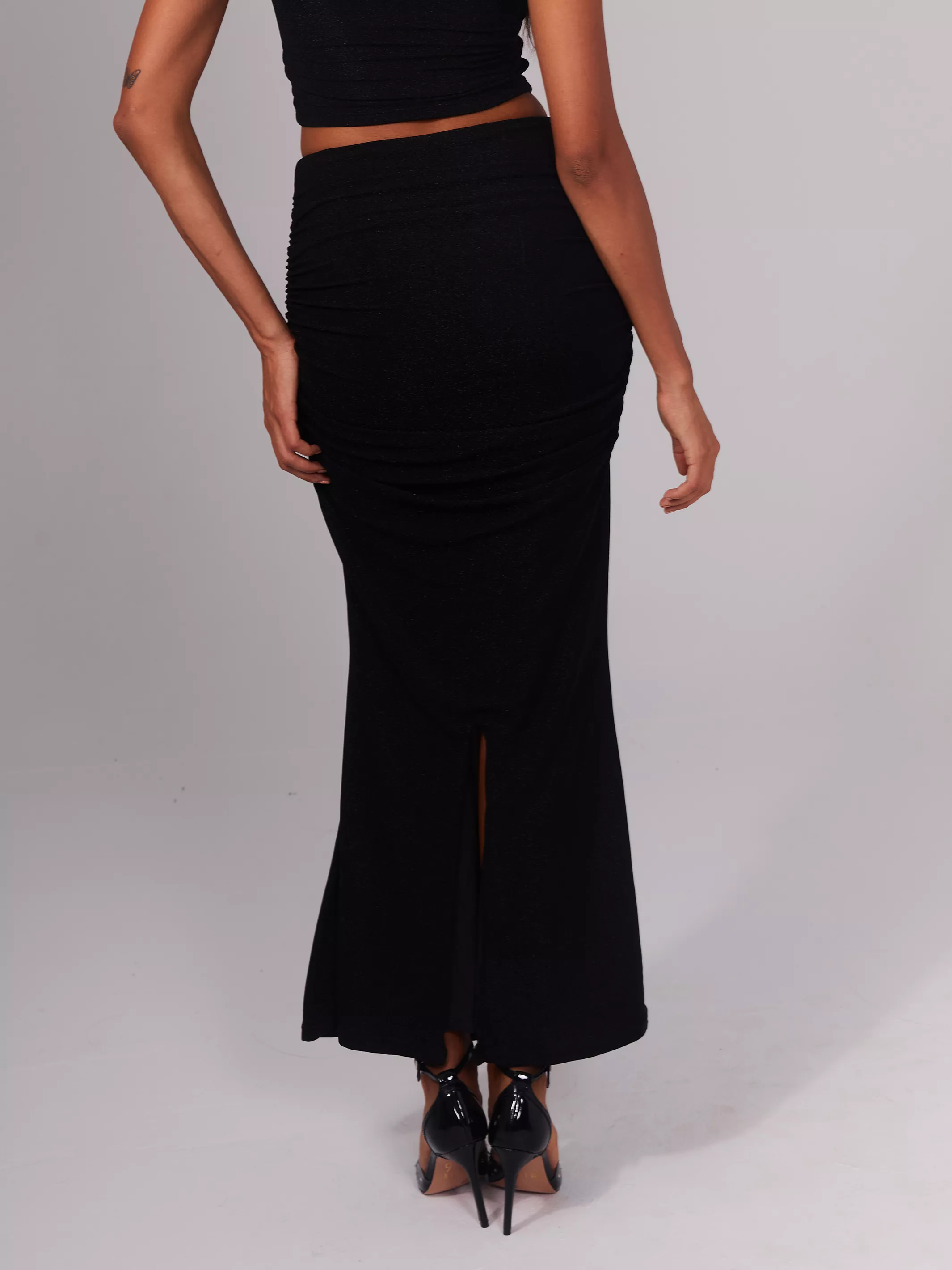 Shimmer Maxi Skirt