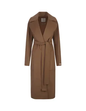 SPORTMAX Brown Veleno Coat