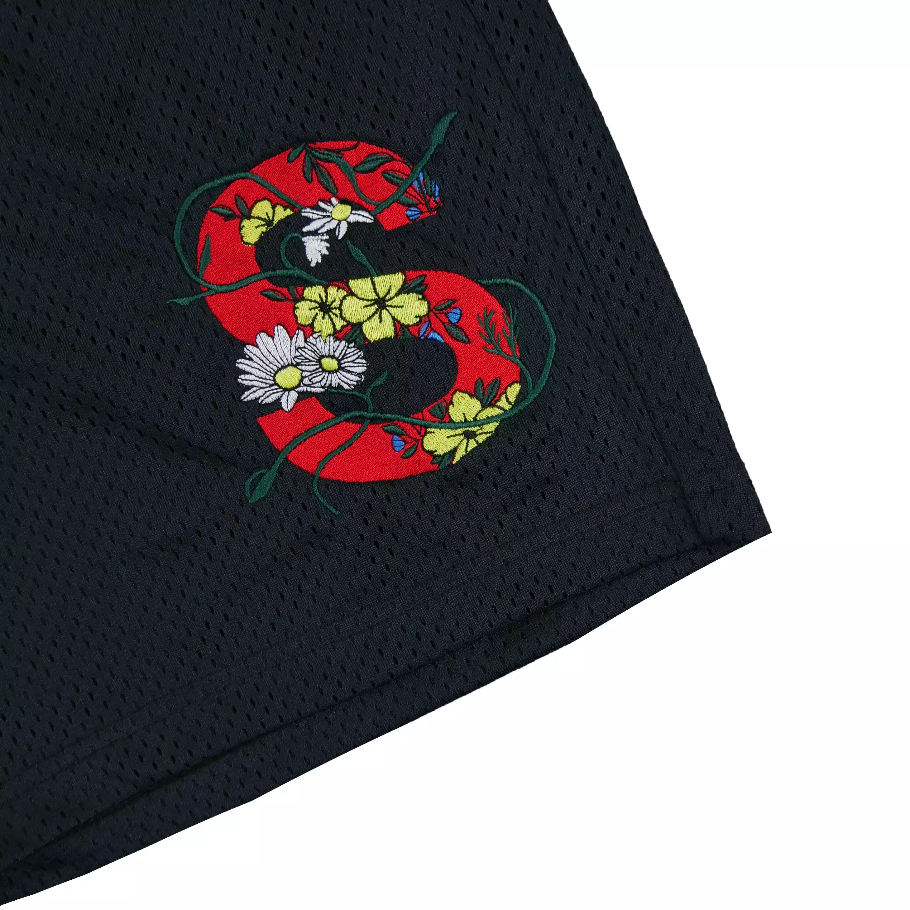 SRVL GARDEN SHORTS BLACK/RED