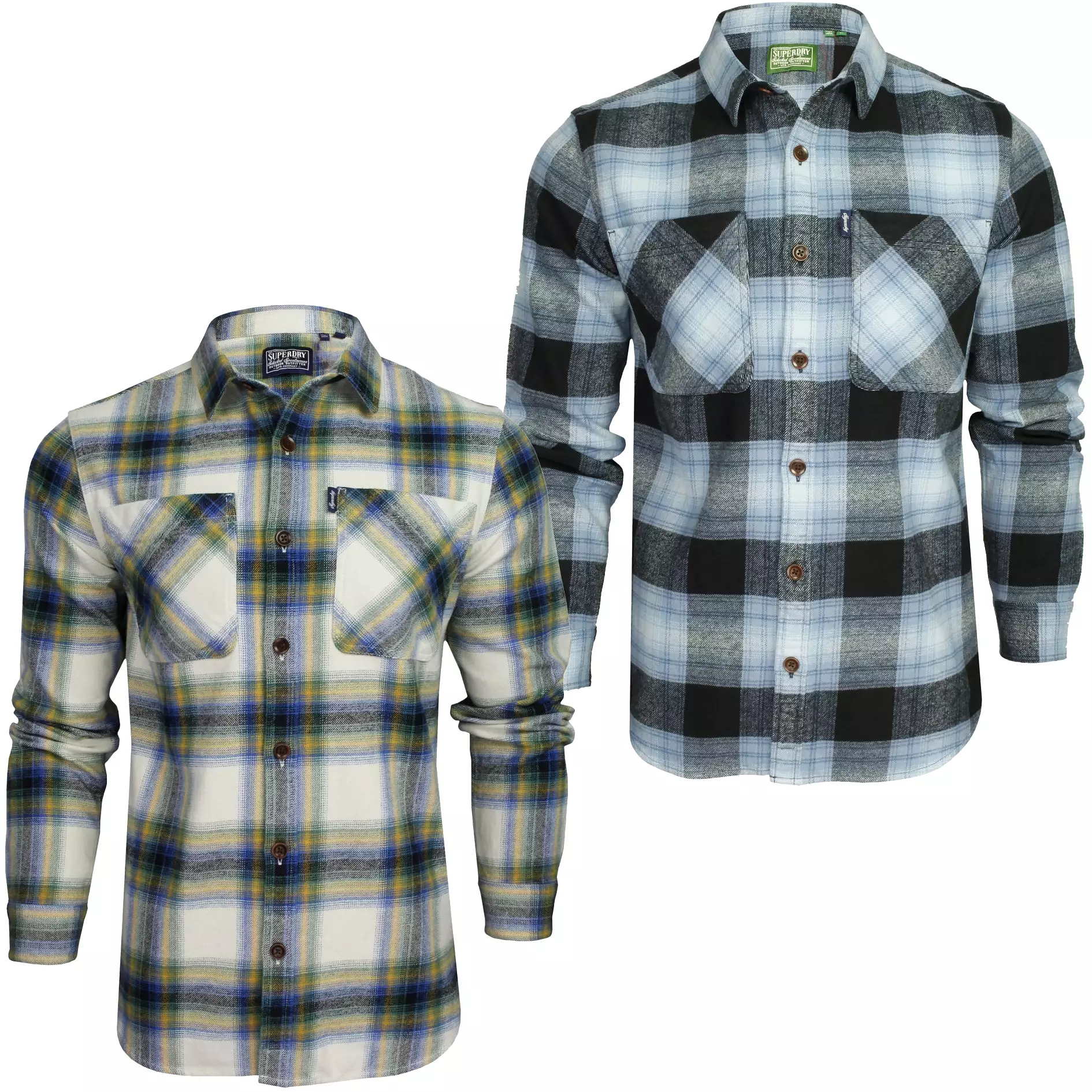 Superdry Mens Vintage Check Overshirt