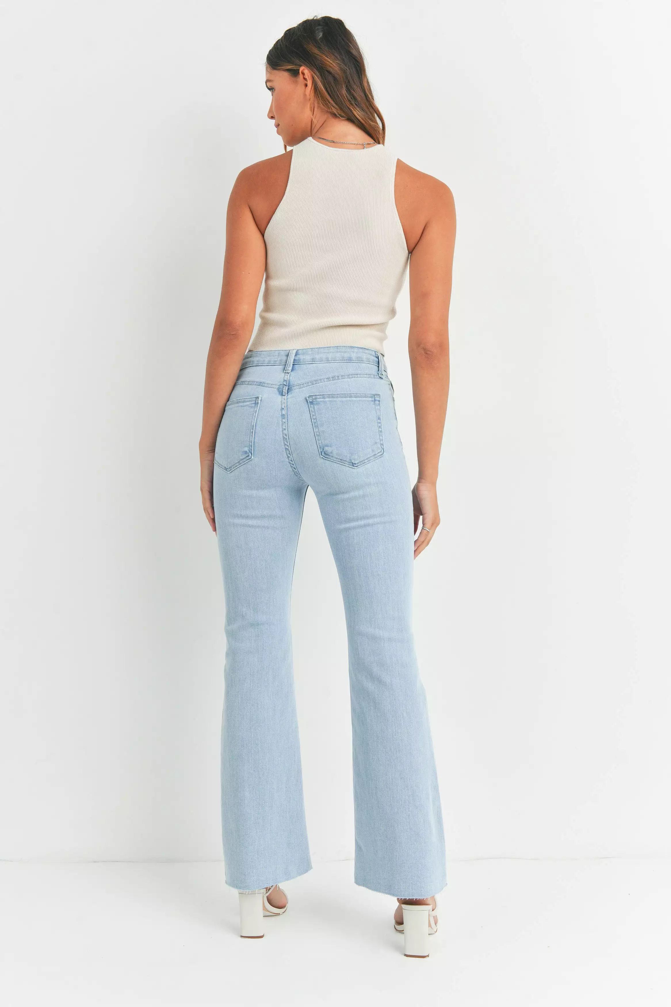 Sutton Flare Jeans Light