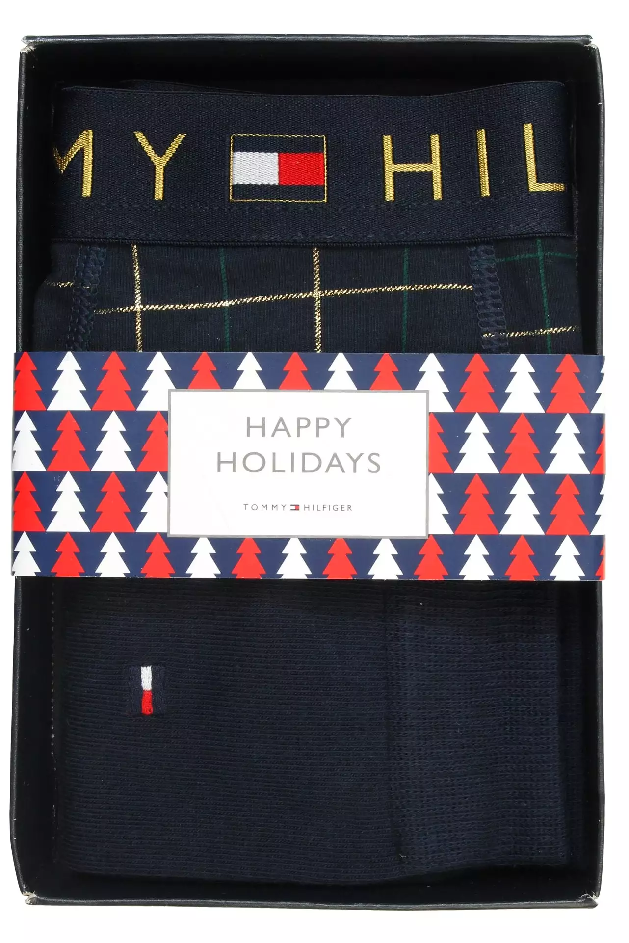 Tommy Hilfiger Mens Boxer Trunk & Sock Set