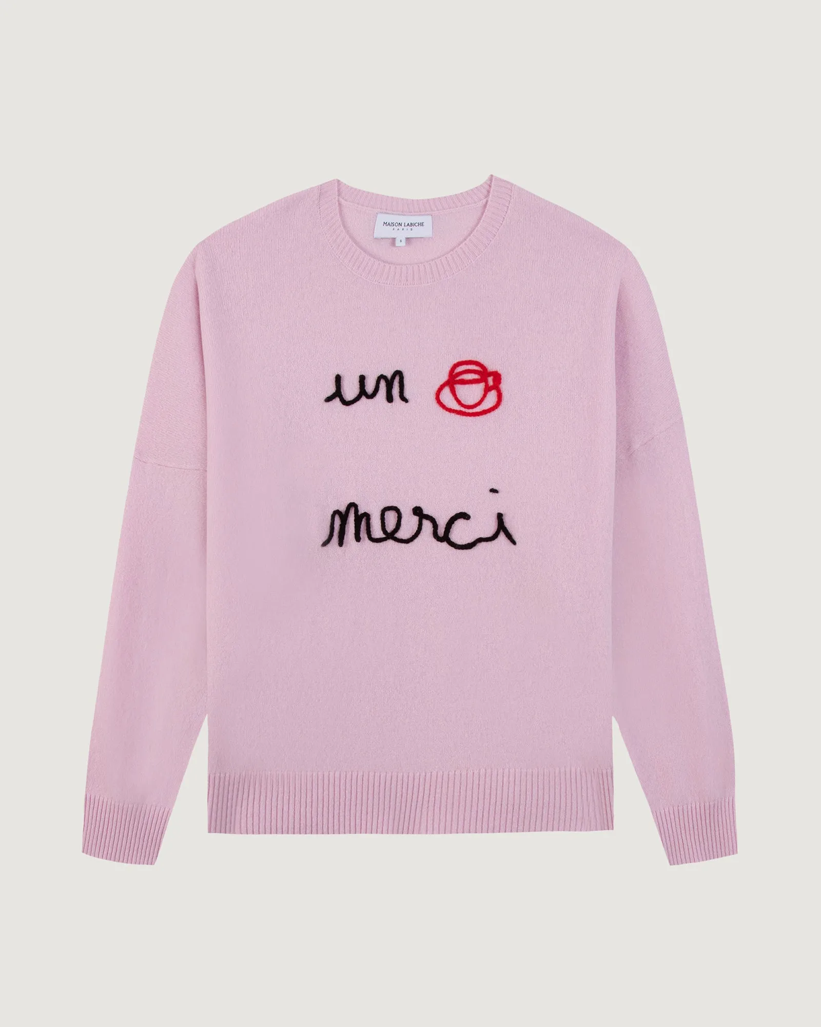 Un Cafe Merci buzelin cashmere sweater