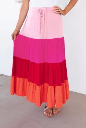 Vacay Mode Maxi Skirt