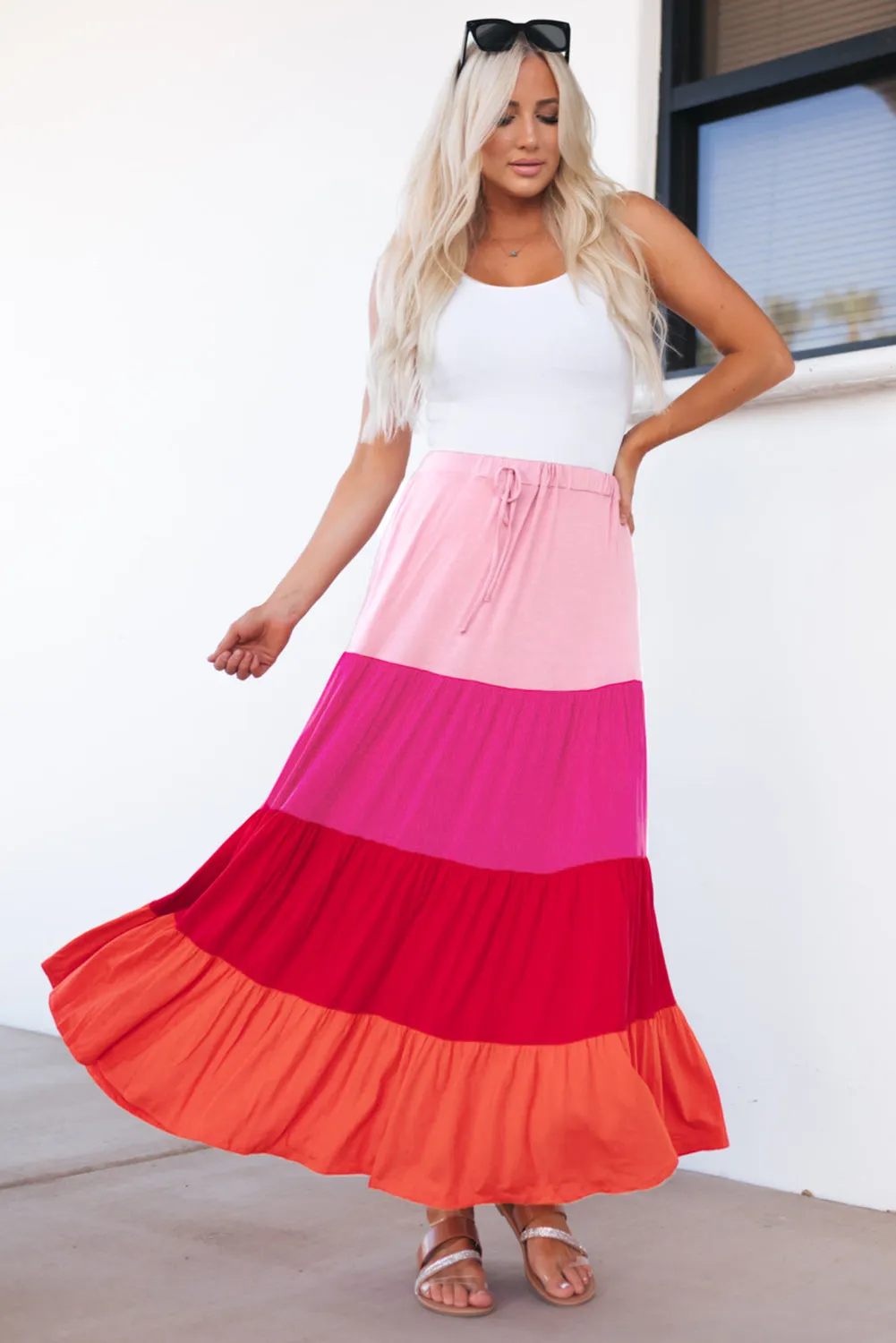 Vacay Mode Maxi Skirt