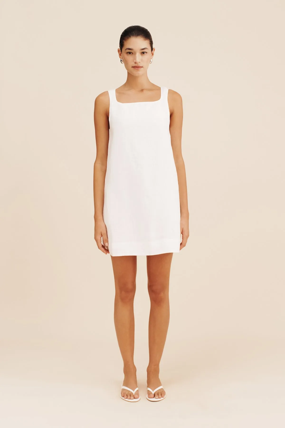 VAL MINI DRESS - IVORY