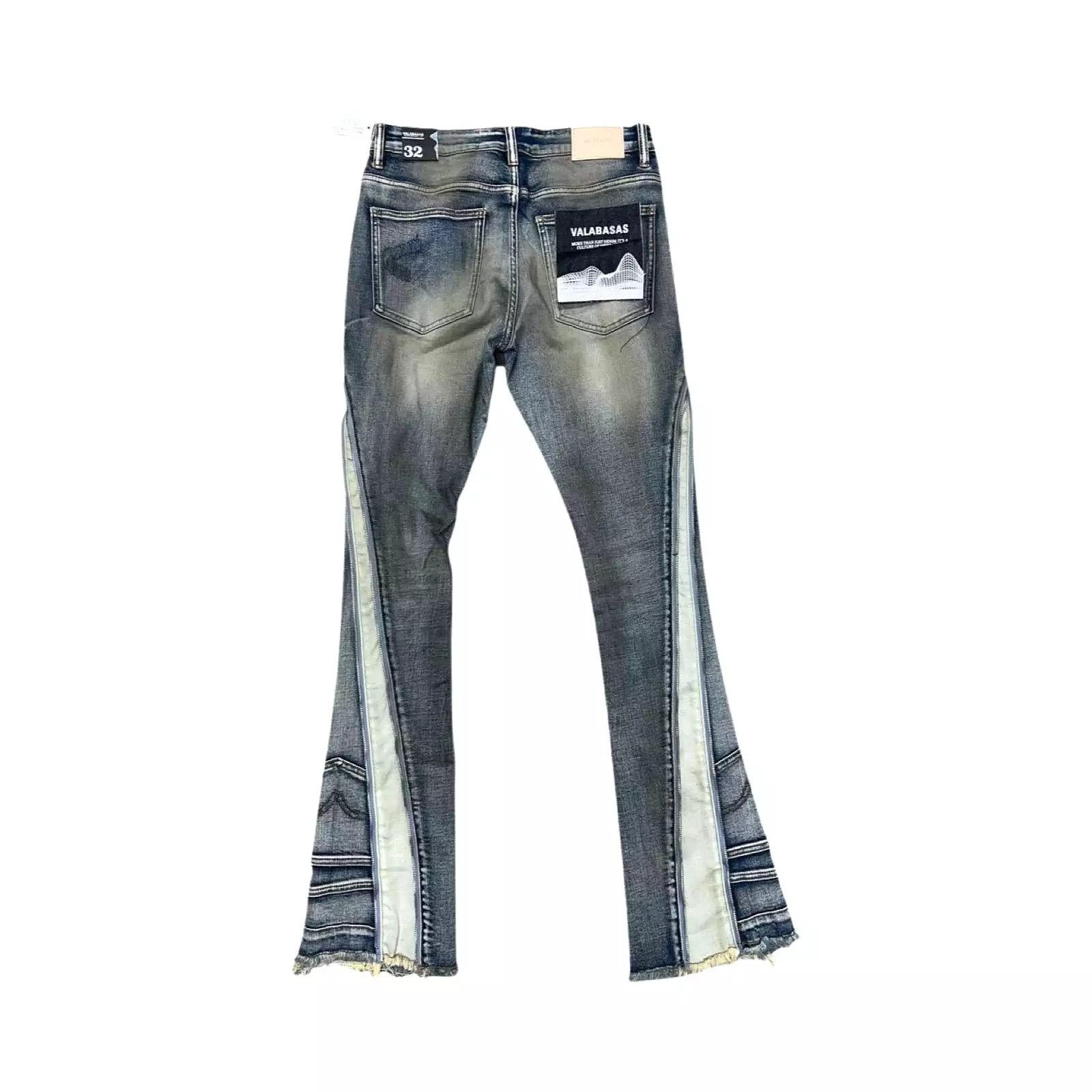 Valabasas “Adapt” Vintage Stacked Flare Jeans