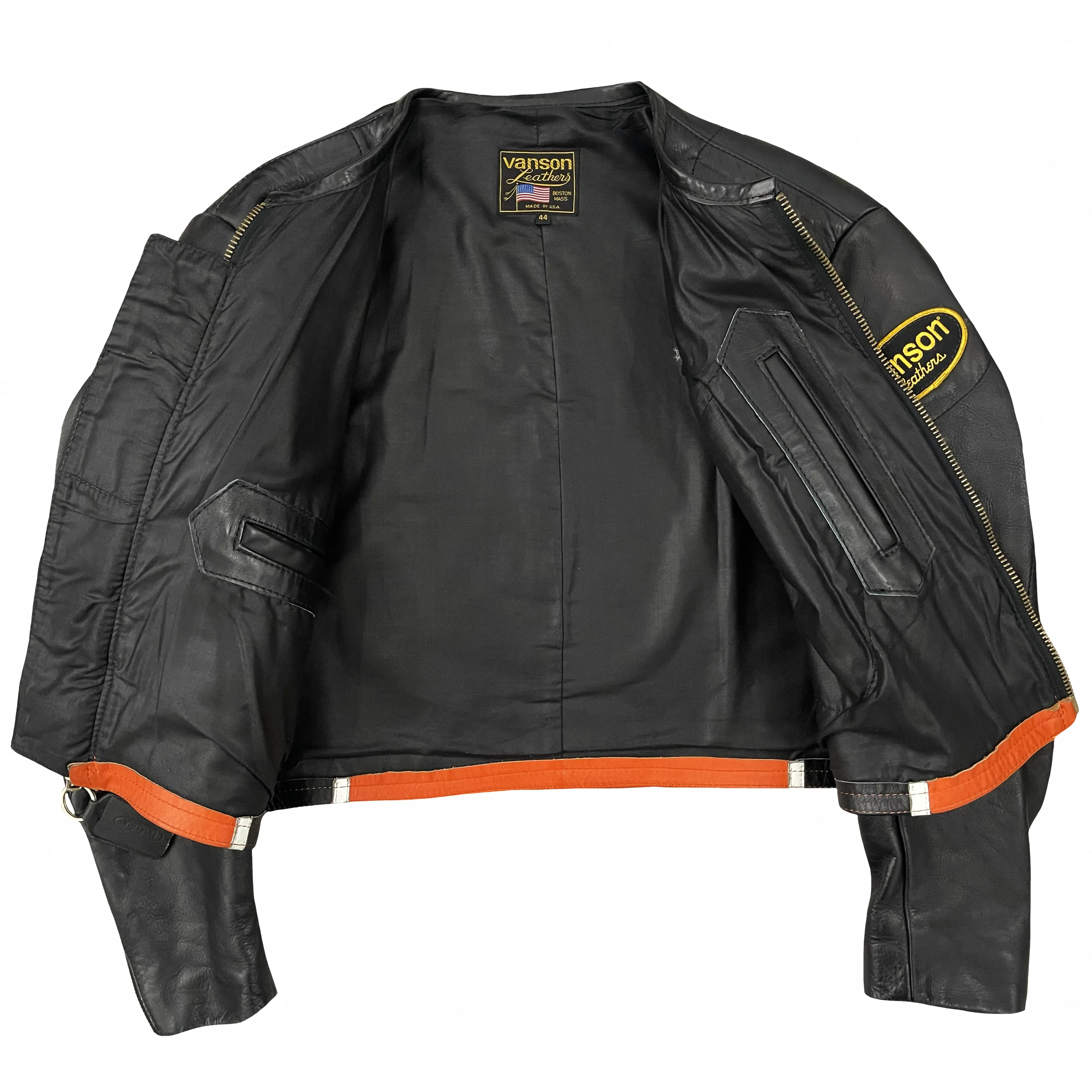 Vanson Leathers Bart Motorcycle Racer Jacket