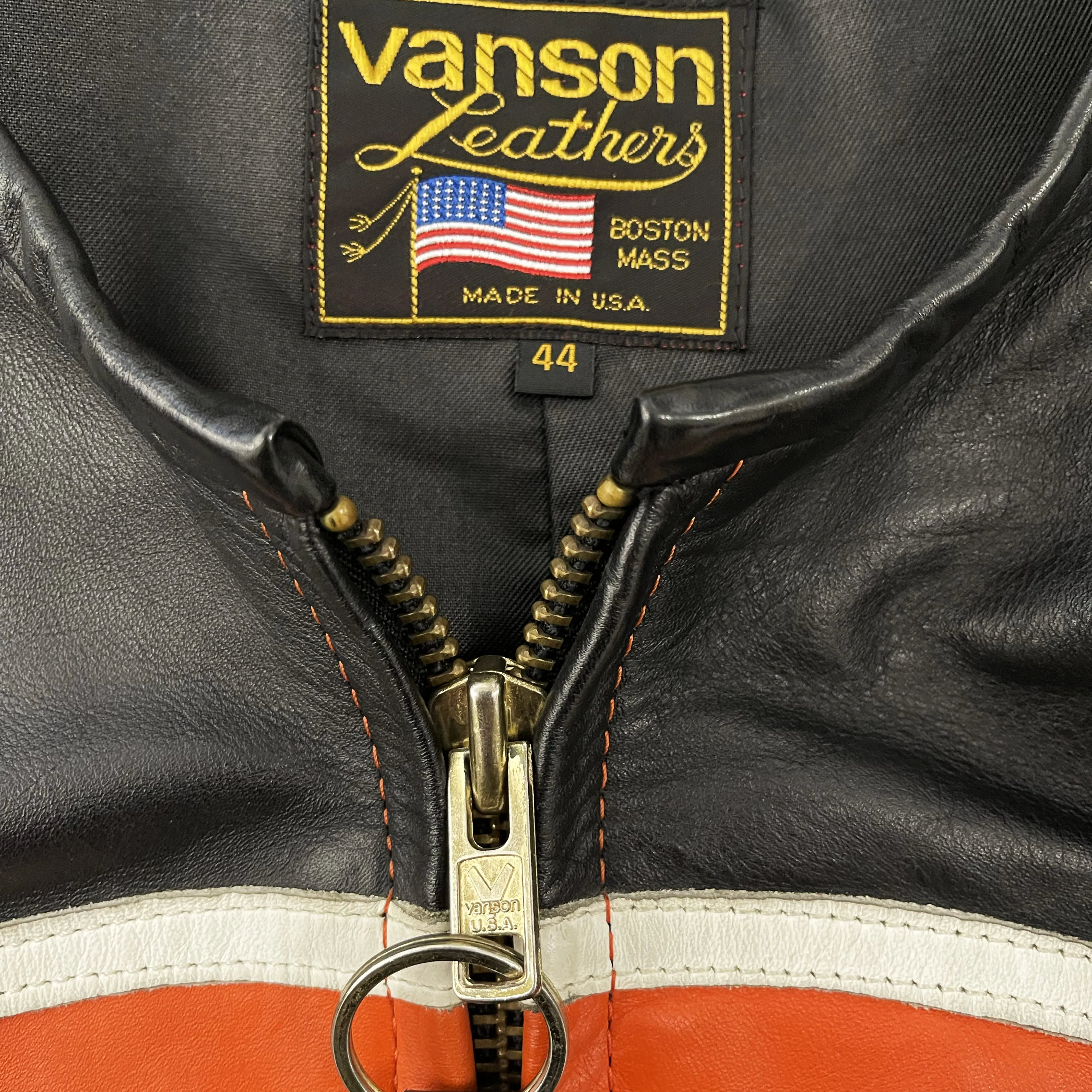 Vanson Leathers Bart Motorcycle Racer Jacket