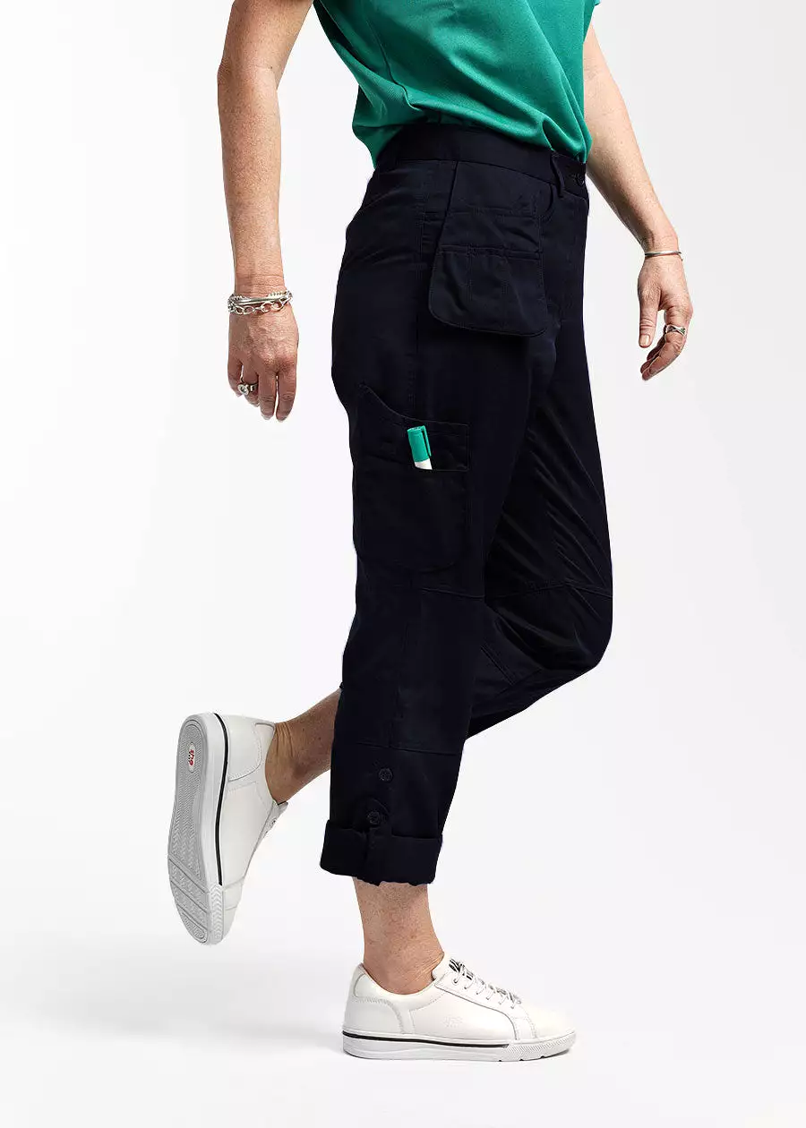 Womens flex waist cargo pants