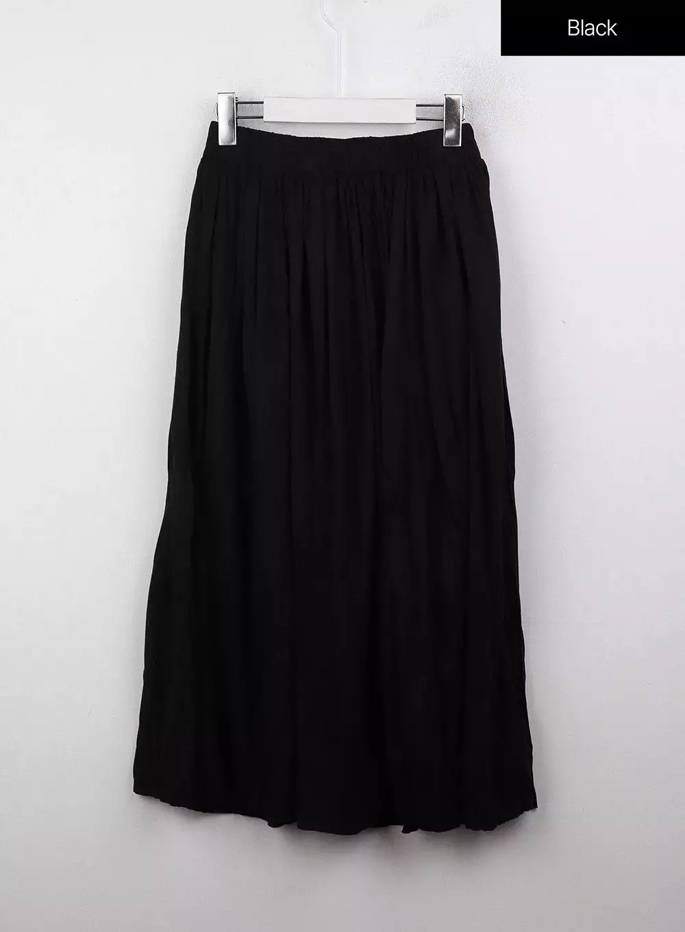 Wrinkle Maxi Skirt OJ412